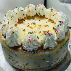 Funfetti Birthday Cheesecake